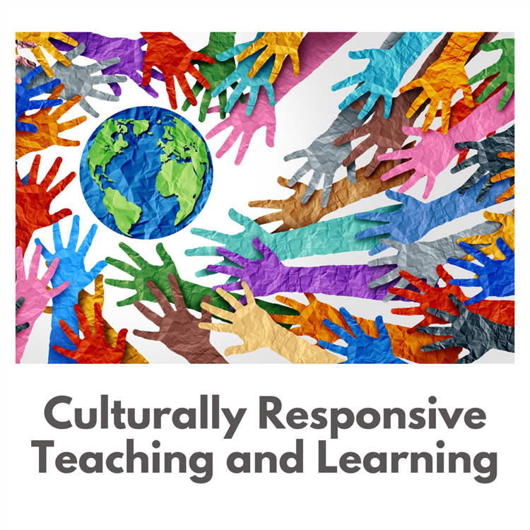 graphic showing headline Culturally Responsive Teaching 